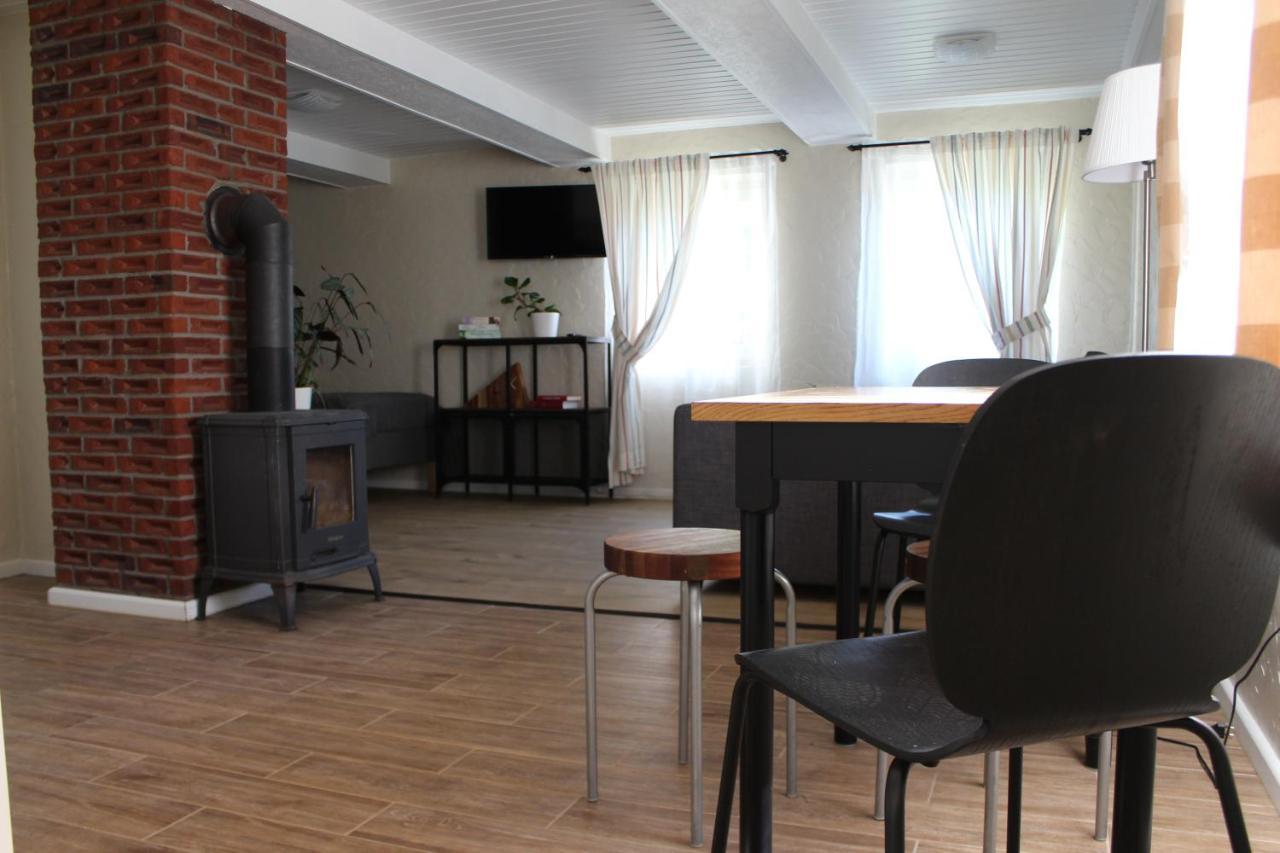 Ferienwohnung Mono House Rusne Exterior foto