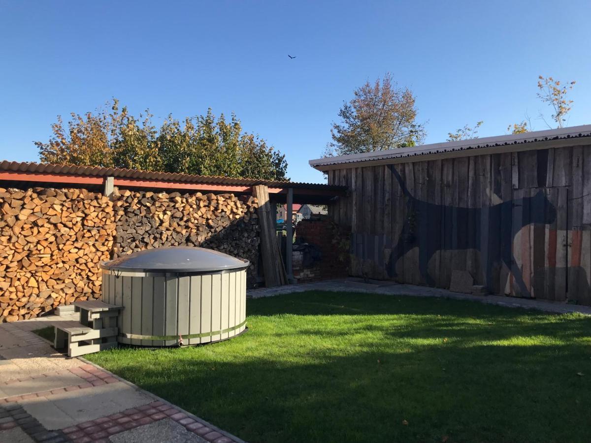 Ferienwohnung Mono House Rusne Exterior foto