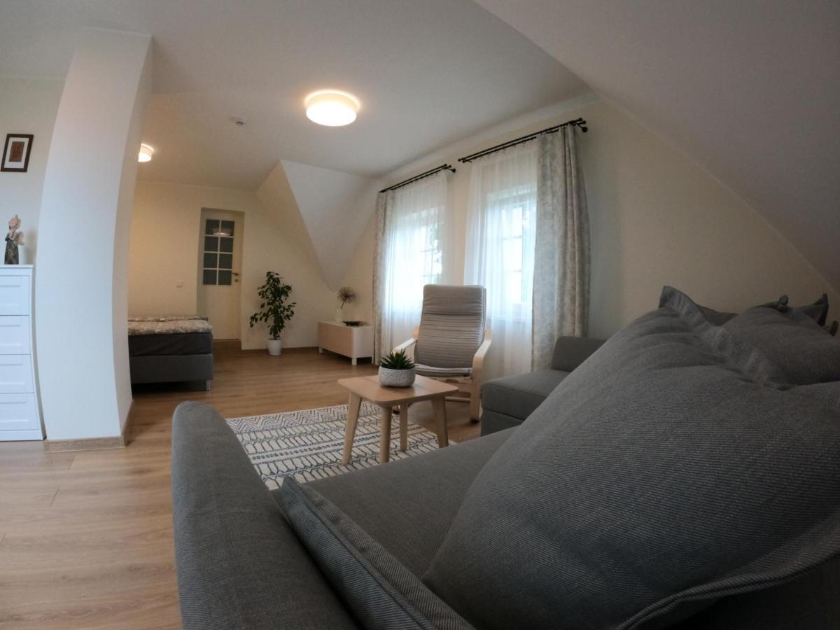 Ferienwohnung Mono House Rusne Exterior foto