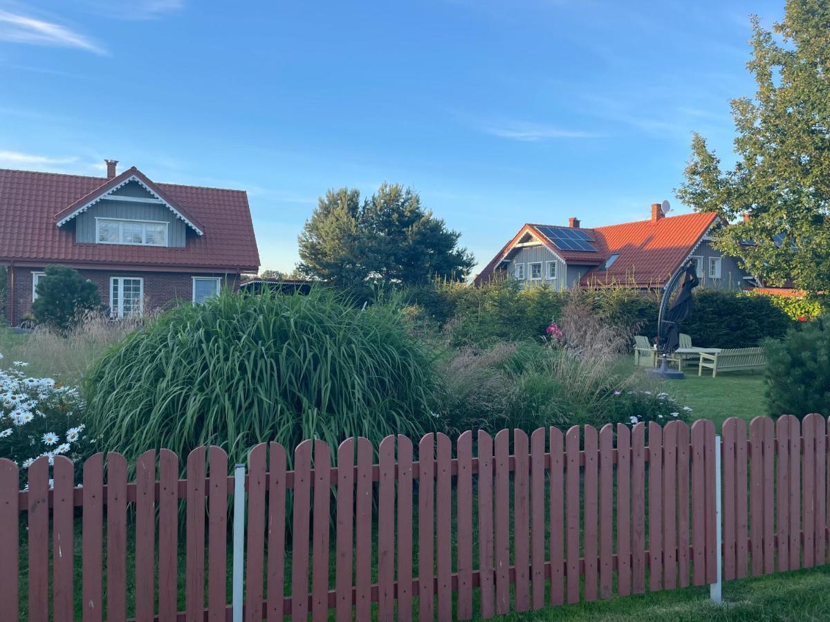 Ferienwohnung Mono House Rusne Exterior foto