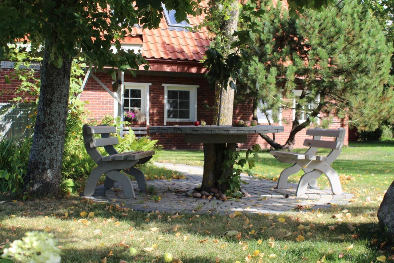 Ferienwohnung Mono House Rusne Exterior foto